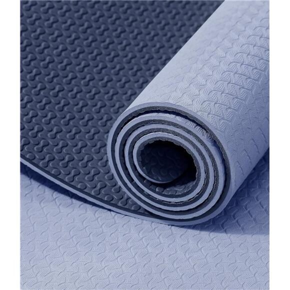 Yoga Mat Non Slip Anti-tear Yoga Mats Eco Friendly Hot Yoga Mat Thick Workout - Picture 2 of 8